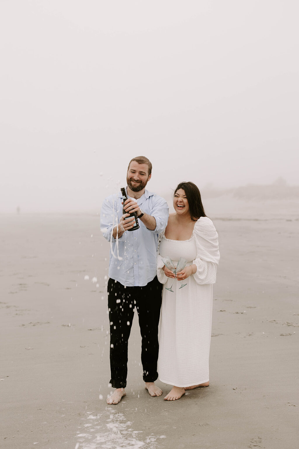 Wingaersheek Beach Pictures — Autumn & Sean’s Gloucester Engagement