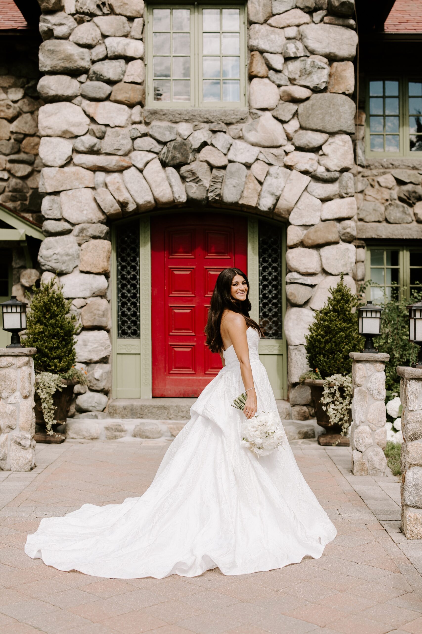 Bridal portraits at Willowdale Estate