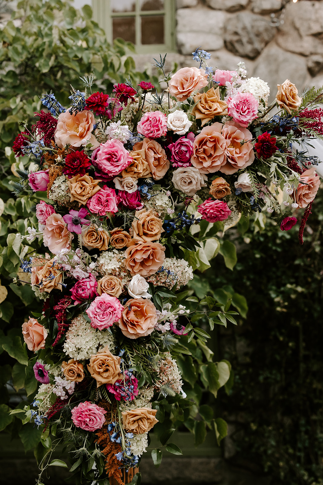 dreamy willowdale estate wedding florals