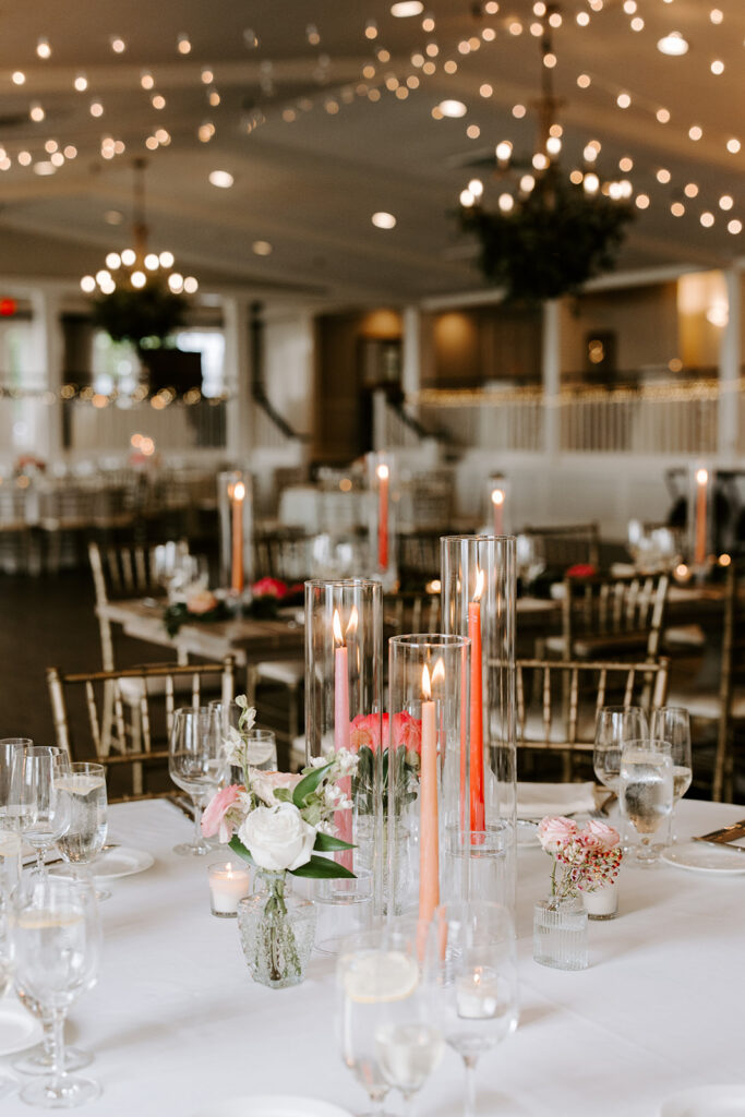reception set up