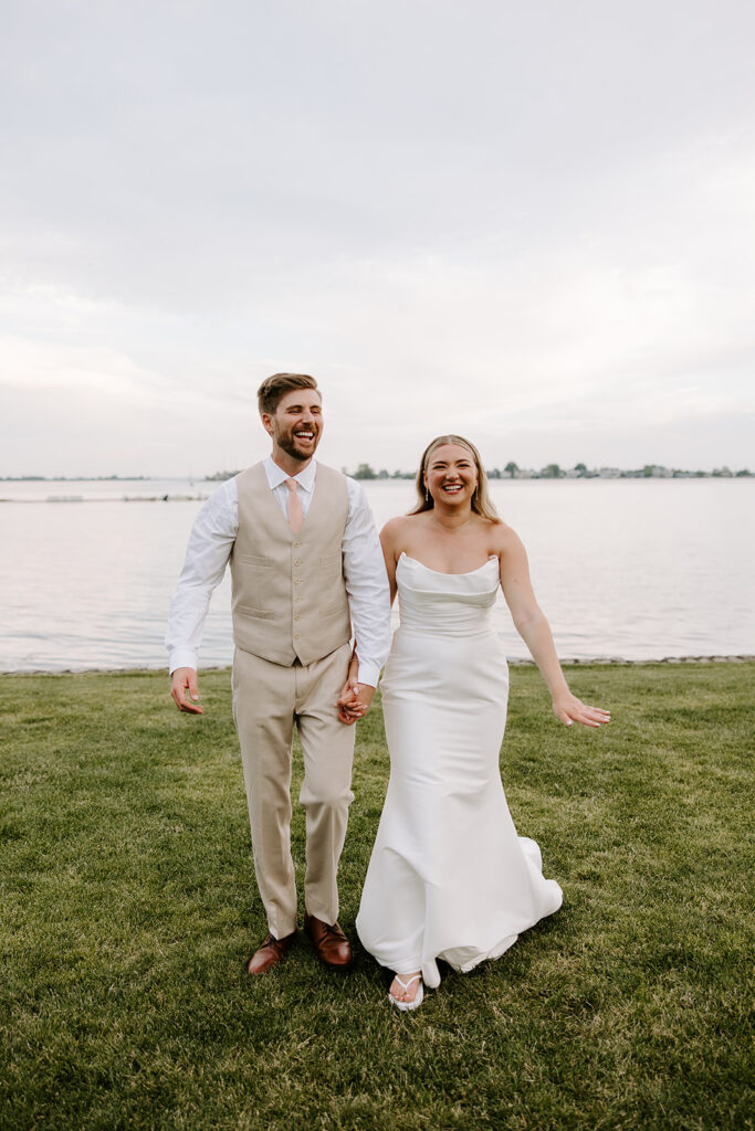 sunset couple portraits