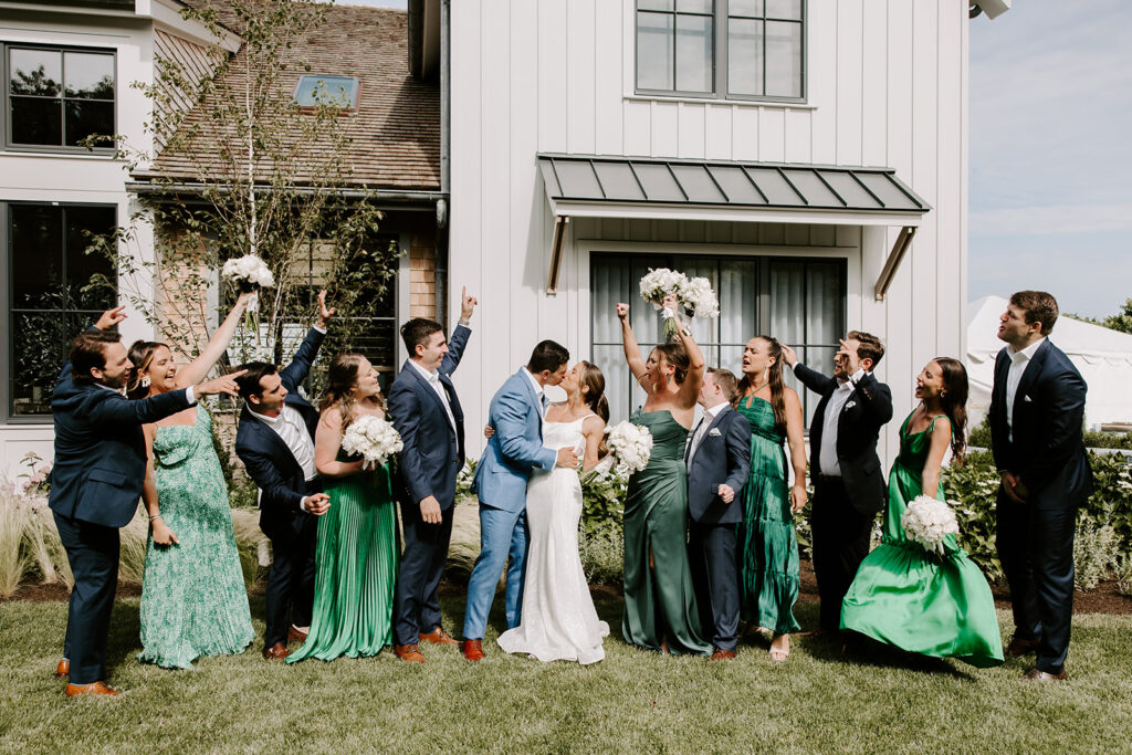 full wedding party