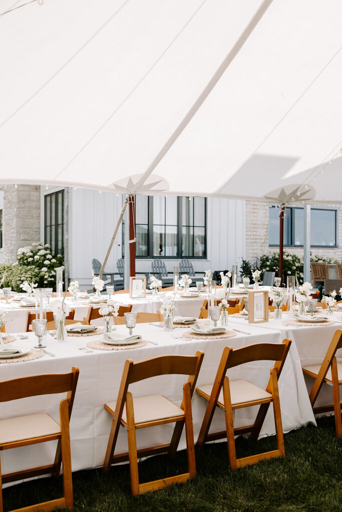 tented summer reception cape cod