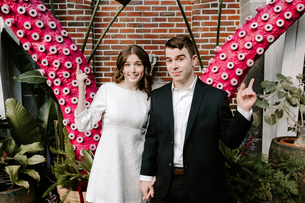 couple being silly