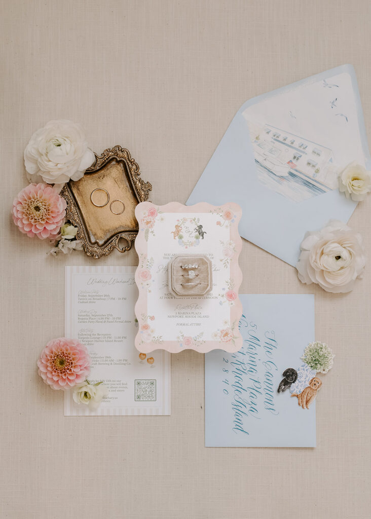 Wedding rings detail Newport Rhode Island

